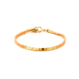 2 lines bracelet goldfield