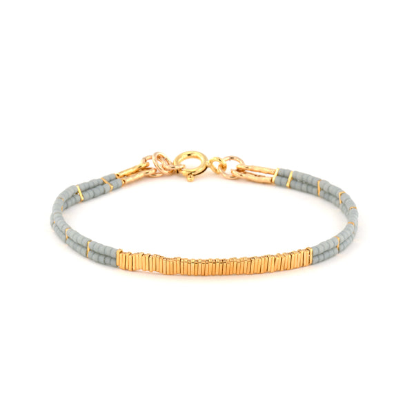 2 lines stripes bracelet goldfield