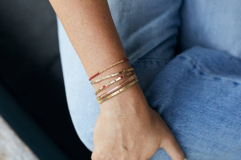 Single goldfield bracelet