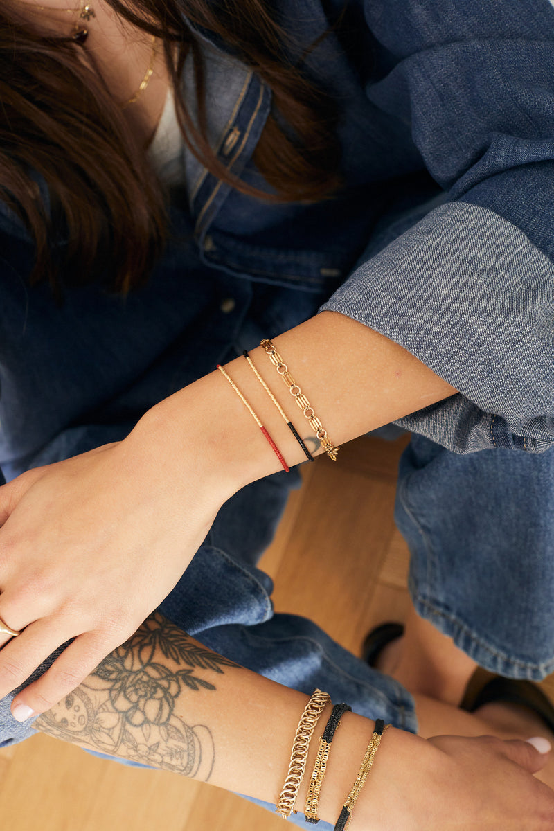 Single goldfield bracelet