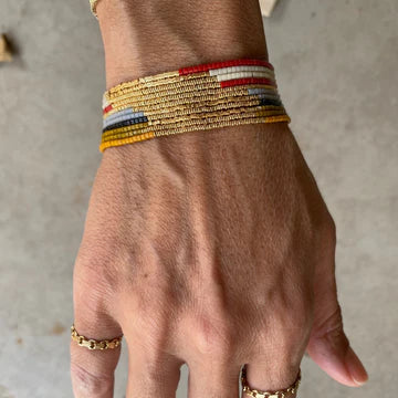 Single goldfield bracelet