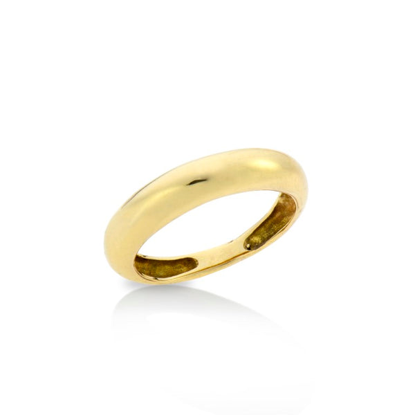 14k GOLD SEGMANT ROUND RING-M