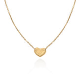 14k GOLD necklace with Heart