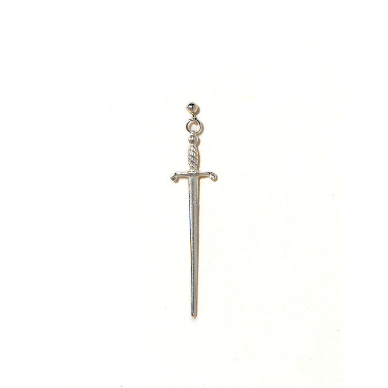 Sword silver/gold plated earring - Goldy jewelry store