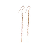 Goldfilled long hanging earrings - Goldy jewelry store