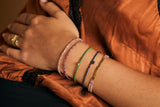 Single bracelet ruby goldfield