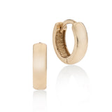 14K gold Shina round-small - Goldy jewelry store